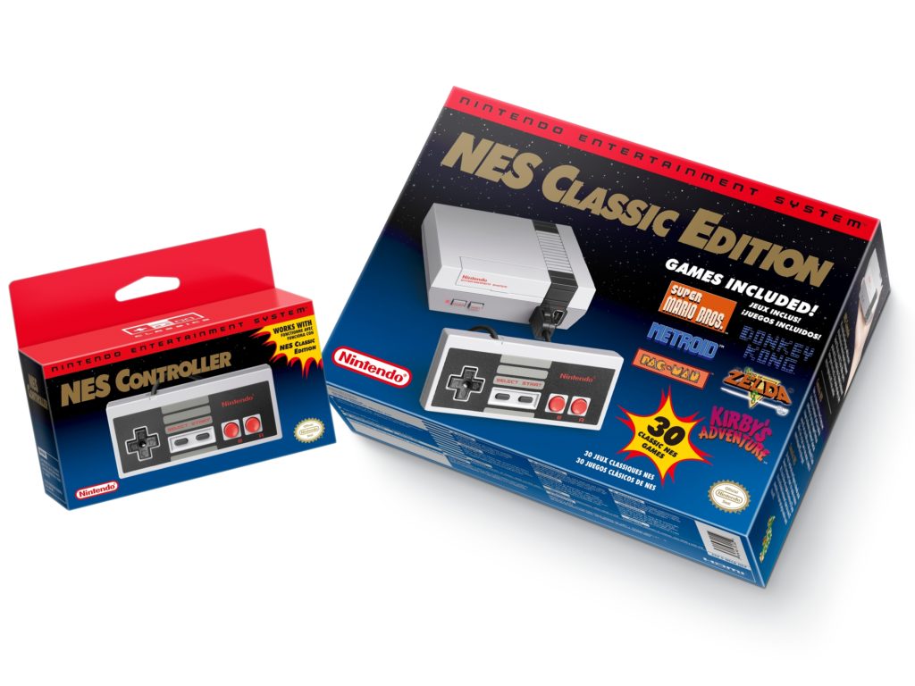 NES Classic Edition box